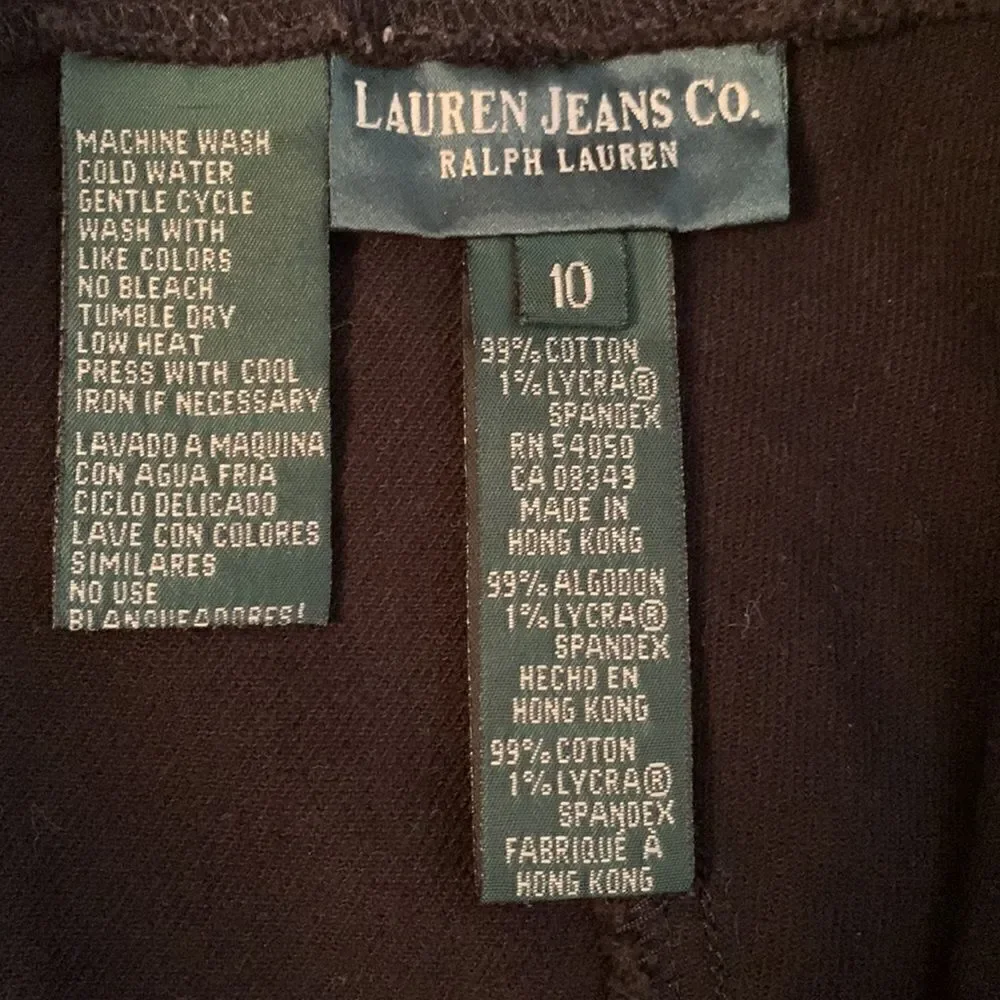 Lauren Jeans Co. Ralph Lauren Women’s Jeans Size 10
